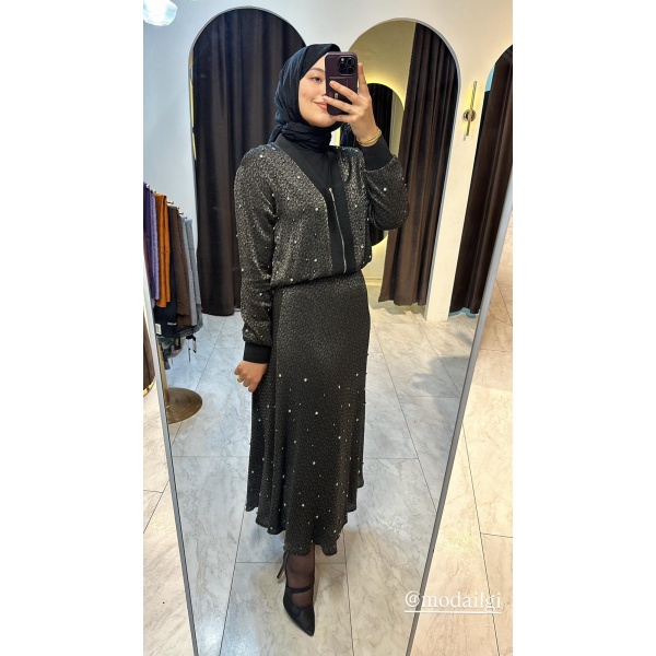 TAŞ İŞLEME TASARIM ETEKLİ TAKIM