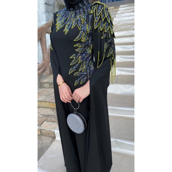 WHİTE CORNER EL İŞLEMESİ VİVALDİ ELBİSE