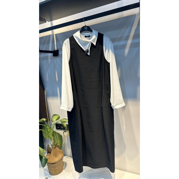 QEFFA GÖMLEK ELBİSE TAKIM